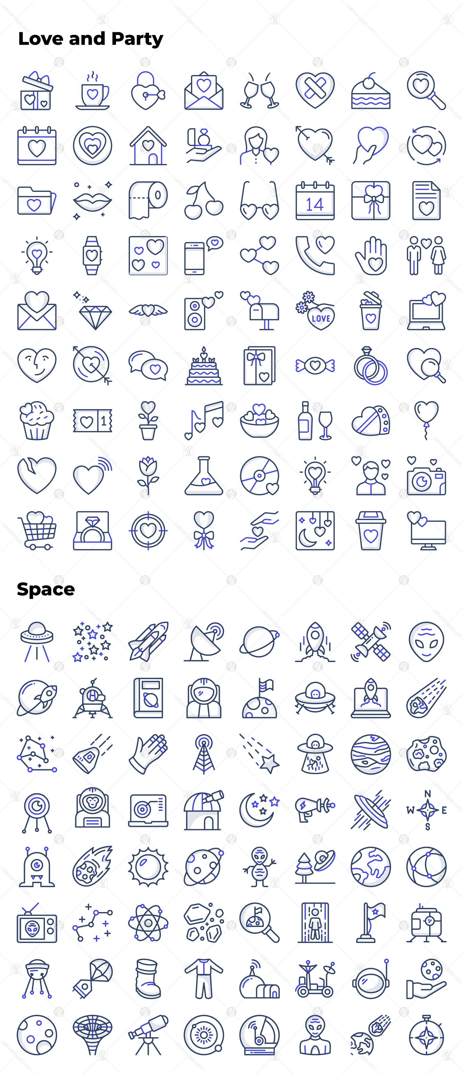 750+ Colored Line Icon 750+ Colored Line Icon