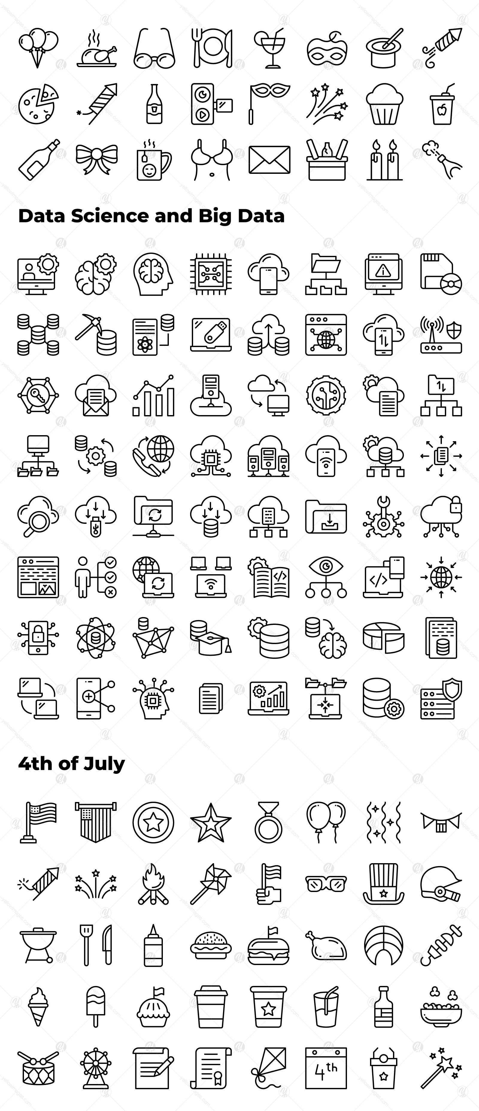 750+ Colored Line Icon 750+ Colored Line Icon
