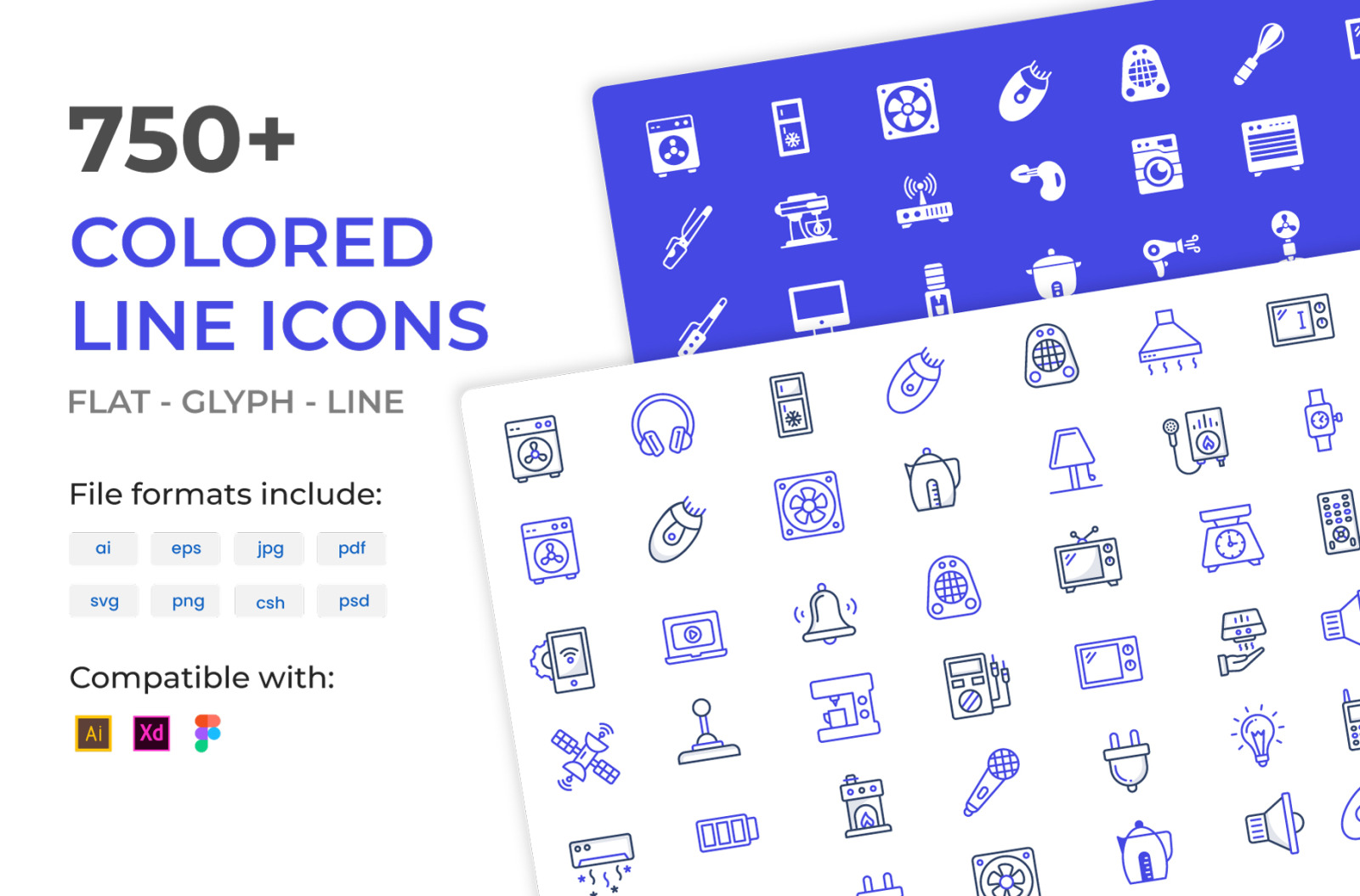 750+ Colored Line Icon 750+ Colored Line Icon