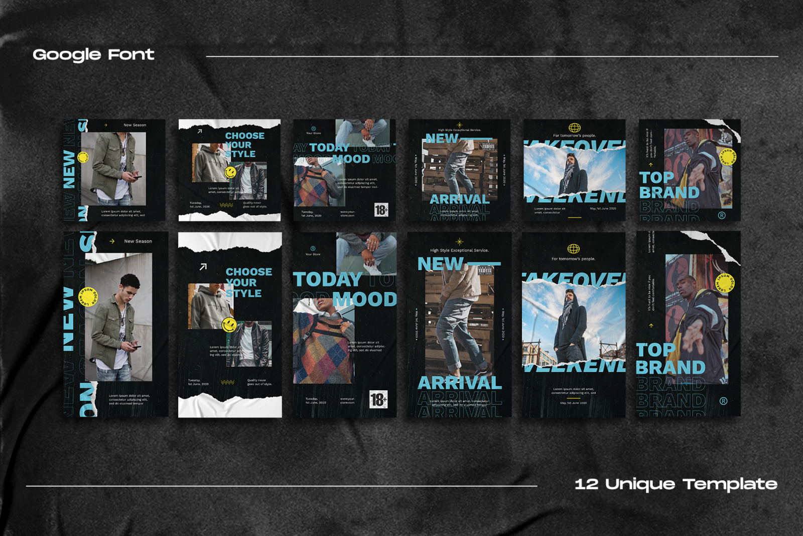 Poseido Instagram Template Poseido Instagram Template