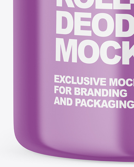Roll-On Deodorant Mockup