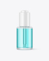 Color Liquid Glass Dropper Bottle Mockup