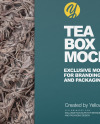 Box with Black Tea Mockup