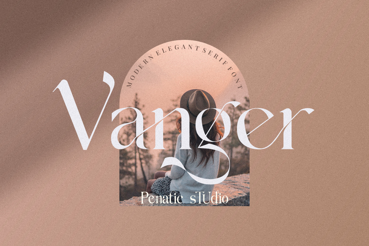 Vanger - modern serif font Vanger - modern serif font
