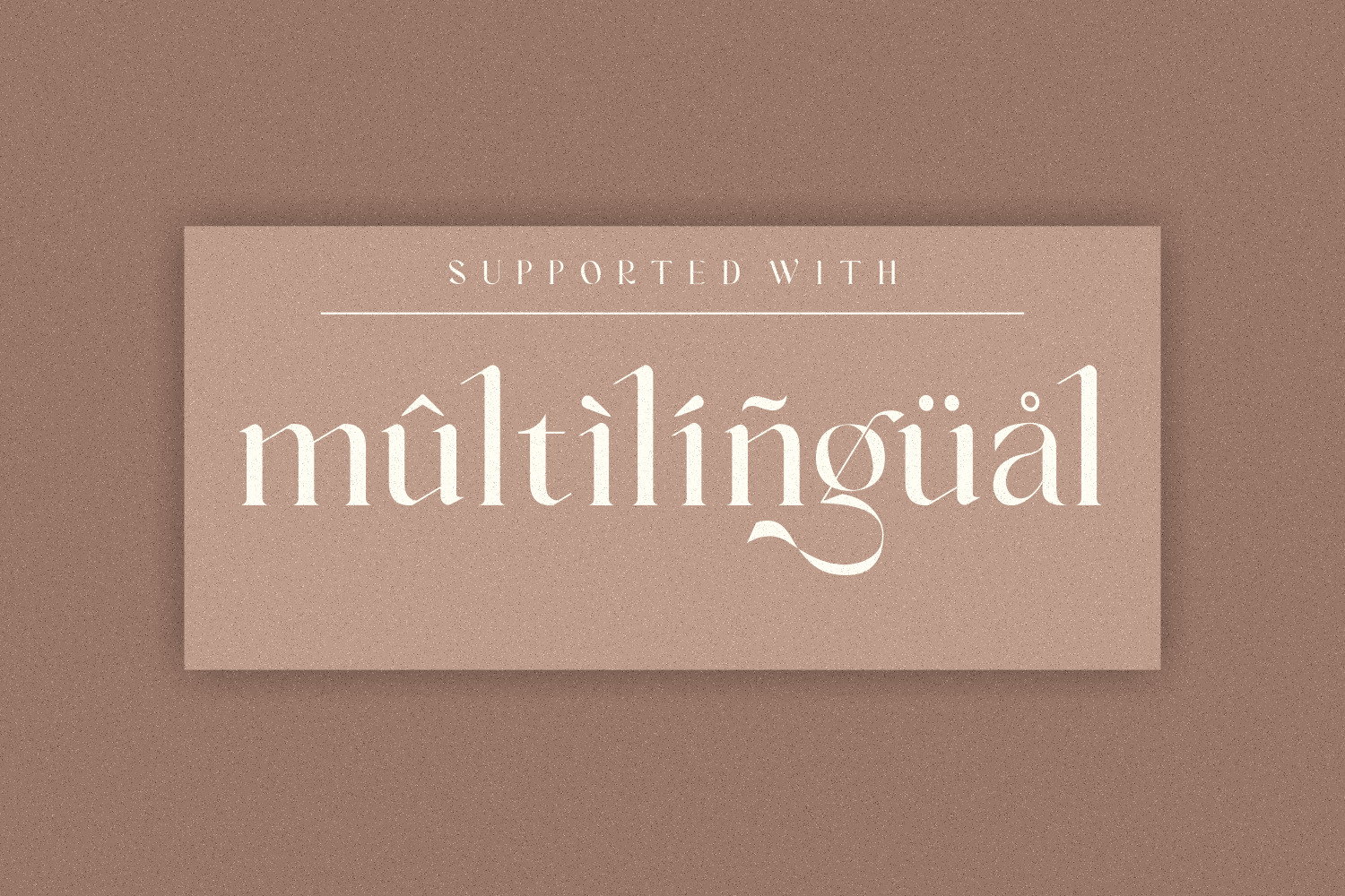Vanger - modern serif font Vanger - modern serif font