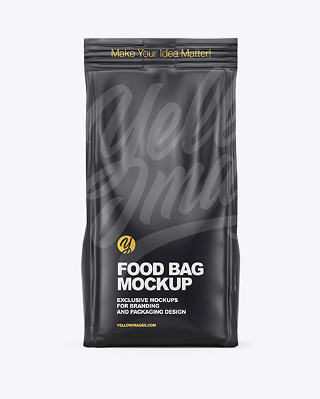 Food Bag Mockup