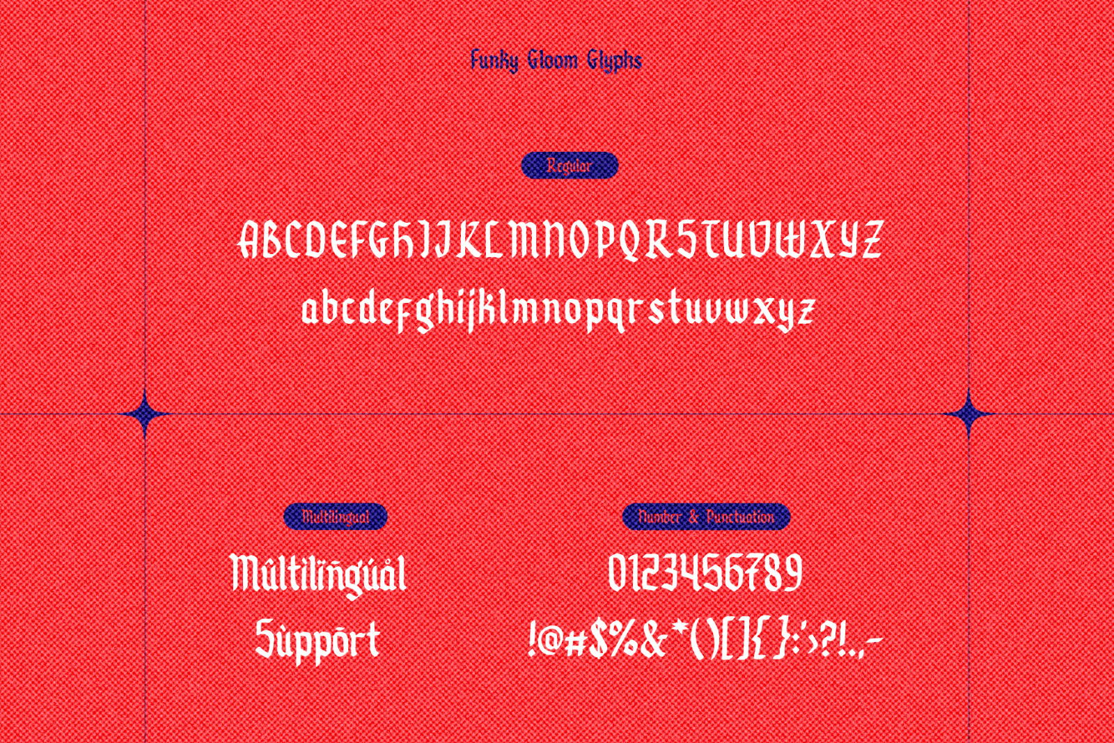 Funky Gloom - Fancy Blackletter Funky Gloom - Fancy Blackletter