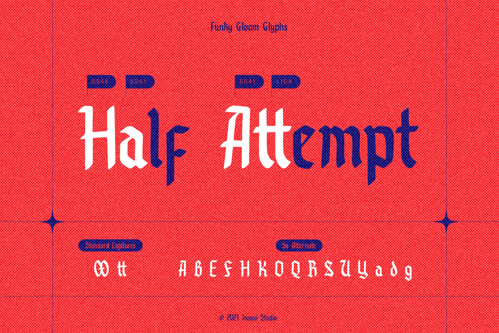 Funky Gloom - Fancy Blackletter Funky Gloom - Fancy Blackletter