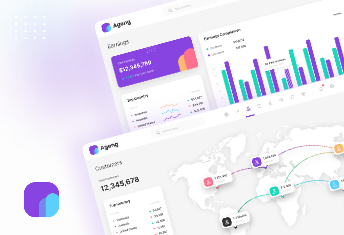 Ageng - Big Data Visualization Figma