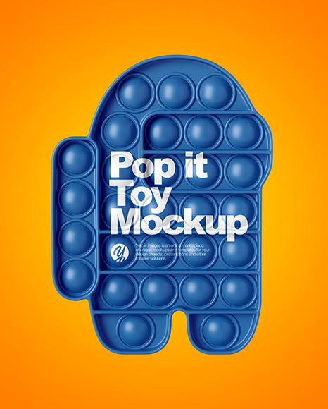 Pop It Toy Mockup