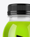 Clear PET Bottle With Soft Drink Mockup