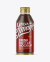 Chocolate Drink Bottle Mockup Chocolate Drink Bottle Mockup