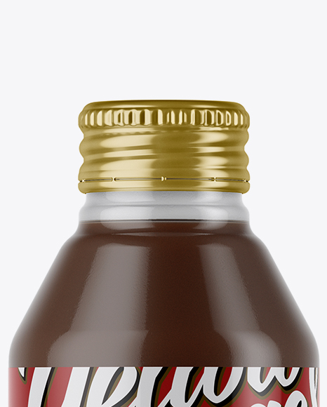 Chocolate Drink Bottle Mockup Chocolate Drink Bottle Mockup