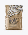 Kraft Bag Mockup - Front View