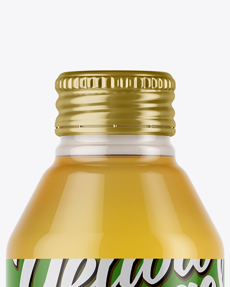 Apple Drink Bottle Mockup