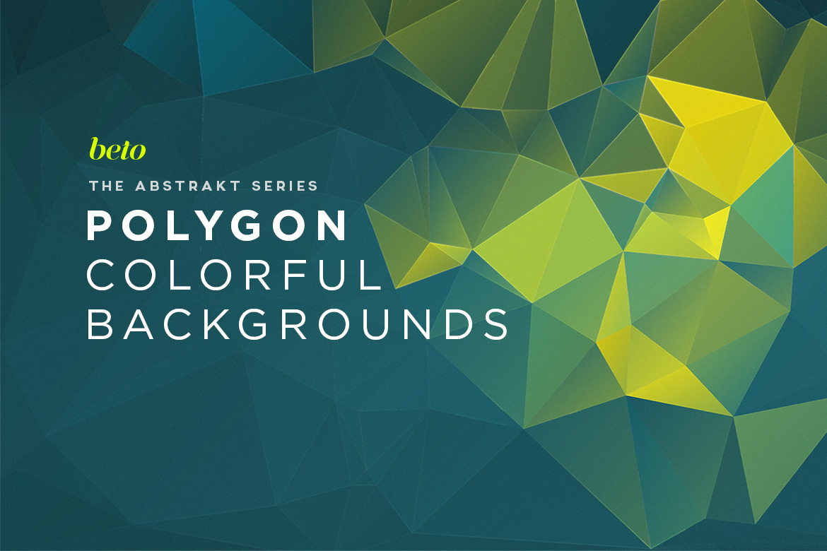 Polygon Abstract Backgrounds V3