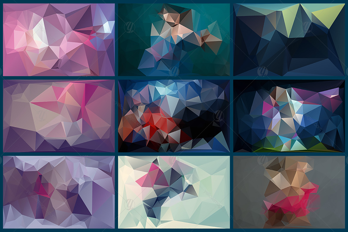 Polygon Abstract Backgrounds V3 Polygon Abstract Backgrounds V3
