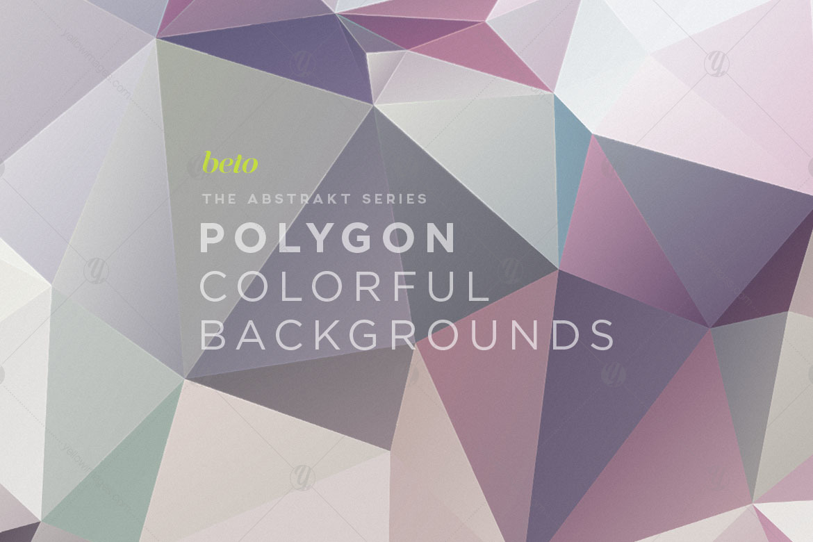 Polygon Abstract Backgrounds V8