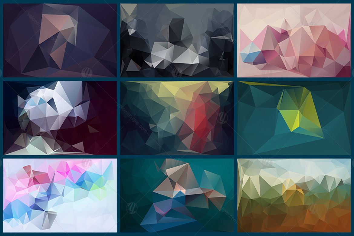 Polygon Abstract Backgrounds V11 Polygon Abstract Backgrounds V11