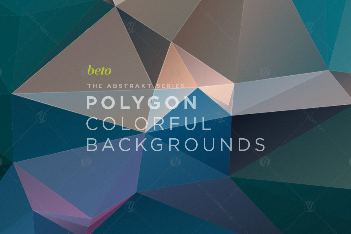 Polygon Abstract Backgrounds V11