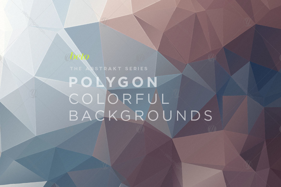 Polygon Abstract Backgrounds V13