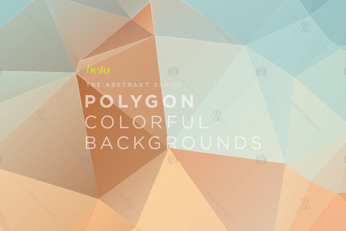 Polygon Abstract Backgrounds V13