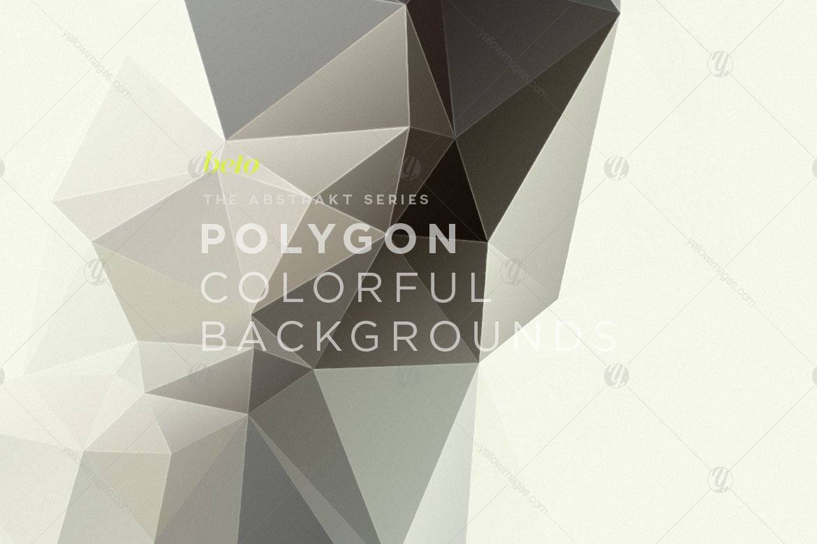 Polygon Abstract Backgrounds V14