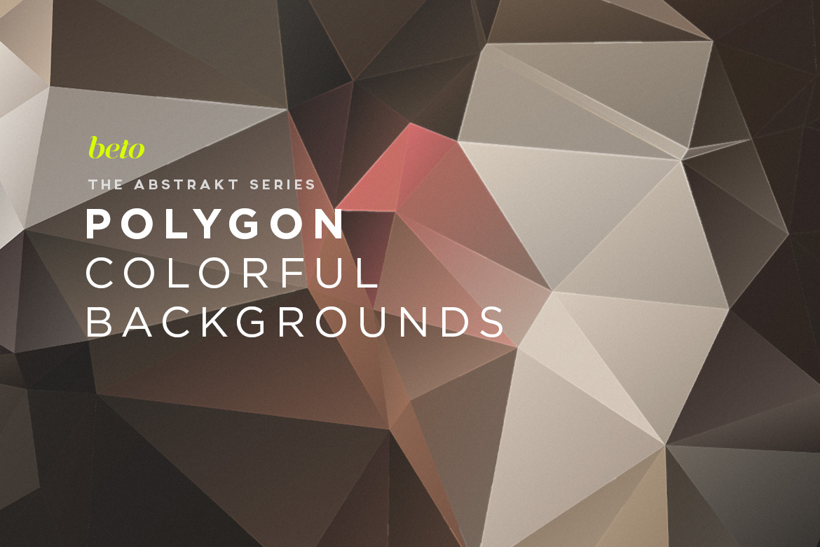 Polygon Abstract Backgrounds V15