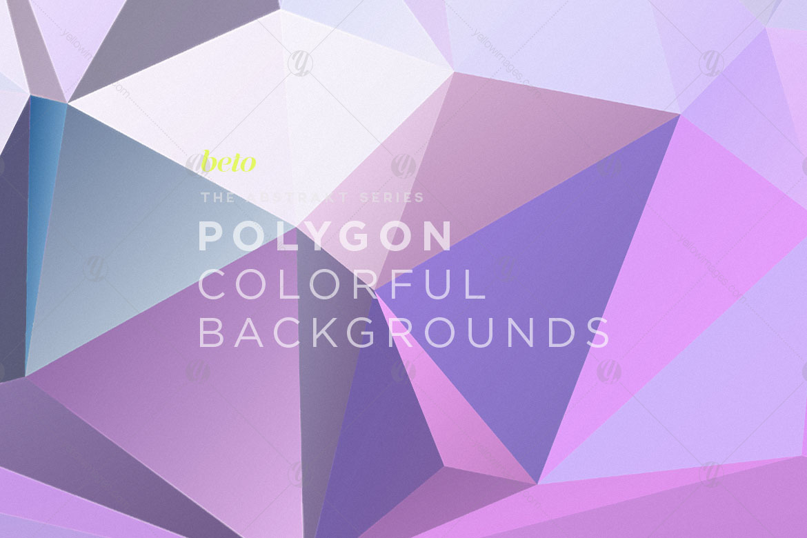 Polygon Abstract Backgrounds V15