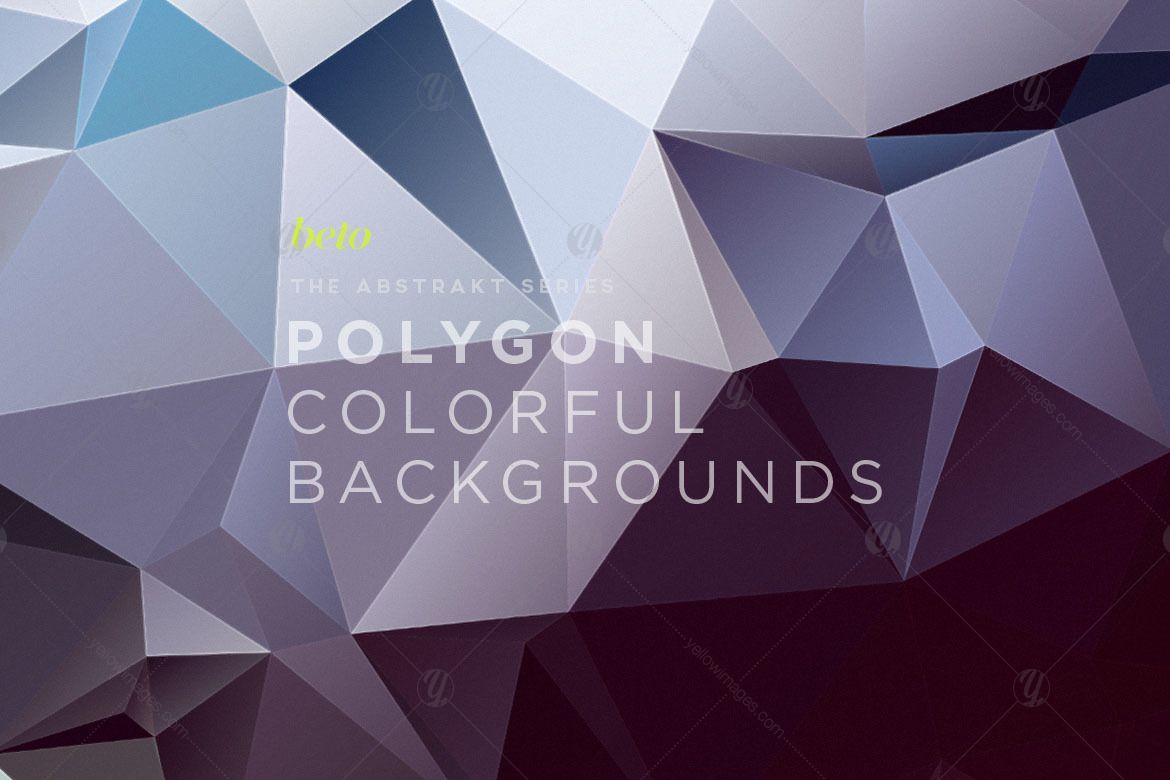 Polygon Abstract Backgrounds V17