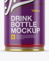 Red Drink Bottle Mockup Red Drink Bottle Mockup