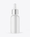 Matte Plastic Dropper Bottle Mockup