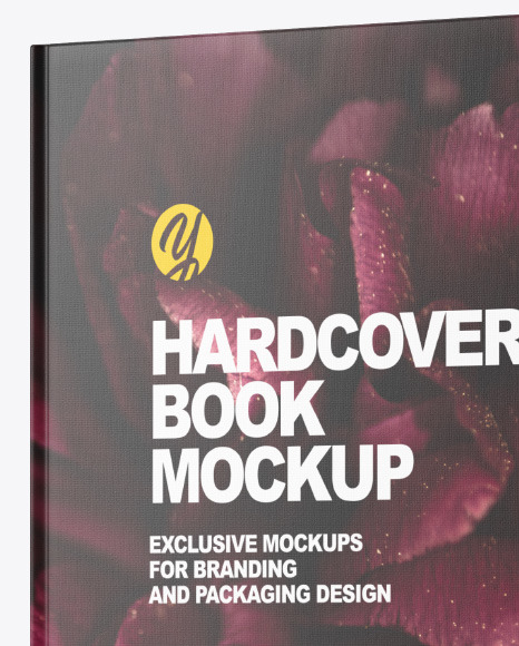 Hardcover Book Mockup