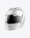 Matte Moto GP Helmet Mockup