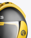 Matte Moto GP Helmet Mockup