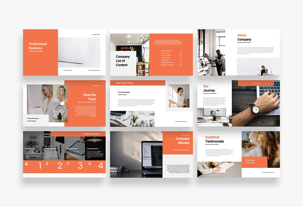 Minimalist Professional Business PPT Minimalist Professional Business PPT