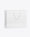 Matte Shopping Bag Mockup