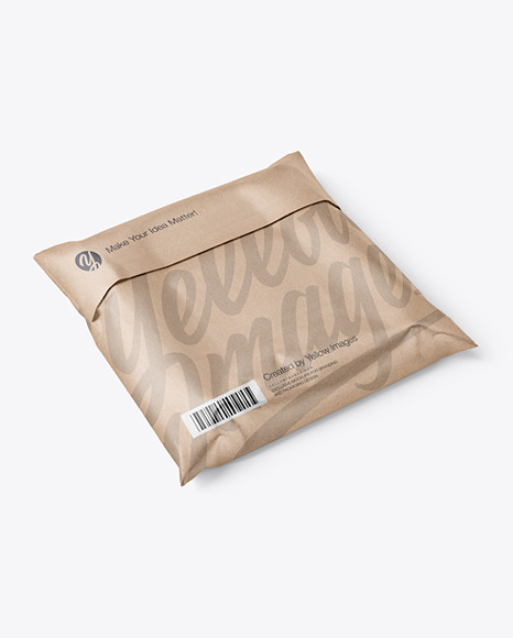 Kraft Paper Mailing Bag Mockup