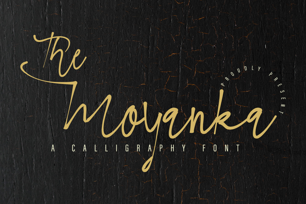 Modya Tea Signature Font