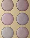 Eyeshadow Palette with Kraft Paper Box Mockup