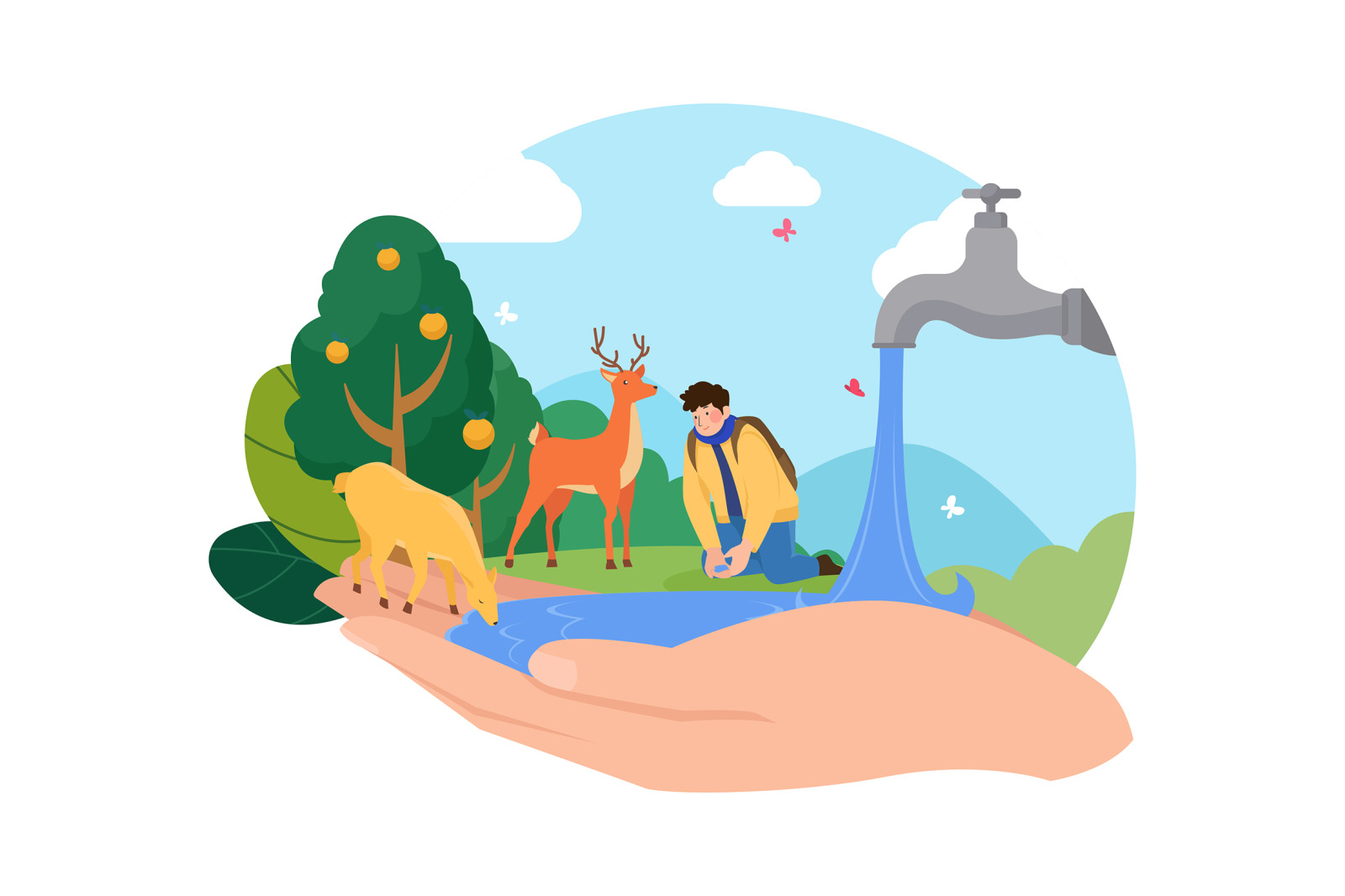M247_Save Environment Illustrations M247_Save Environment Illustrations