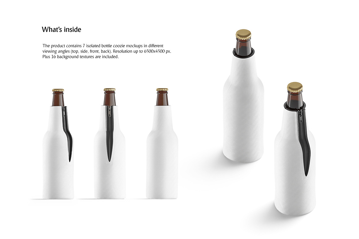 Bottle Coozie Mockup