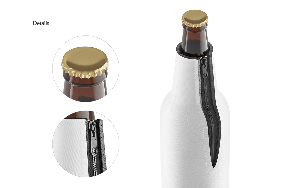 Bottle Coozie Mockup