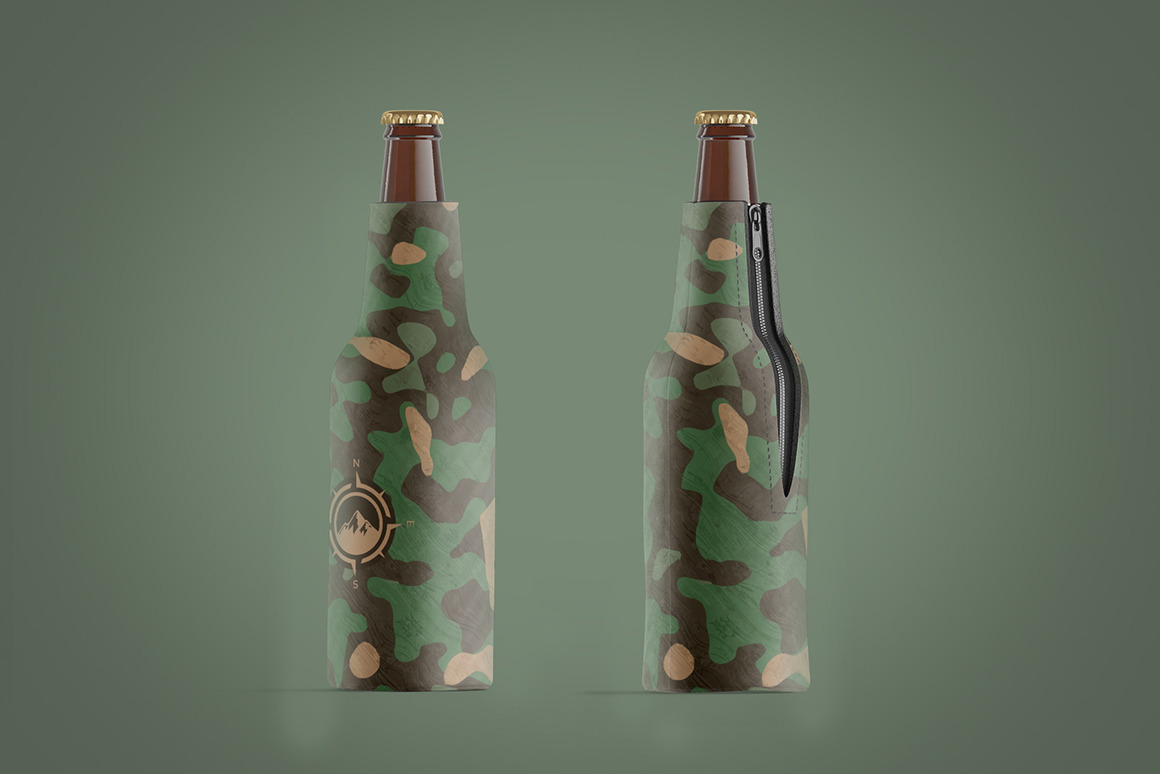 Bottle Coozie Mockup