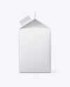 0.5l Milk Carton Packaging Box Mockup