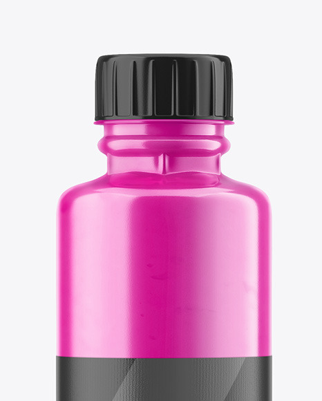 750ml Acrylic Paint Bottle Mockup