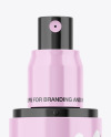 Glossy Spray Bottle Mockup