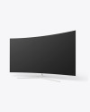 Curved Tv Mockup