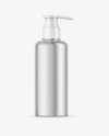 Matte Metallic Soap Bottle Mockup