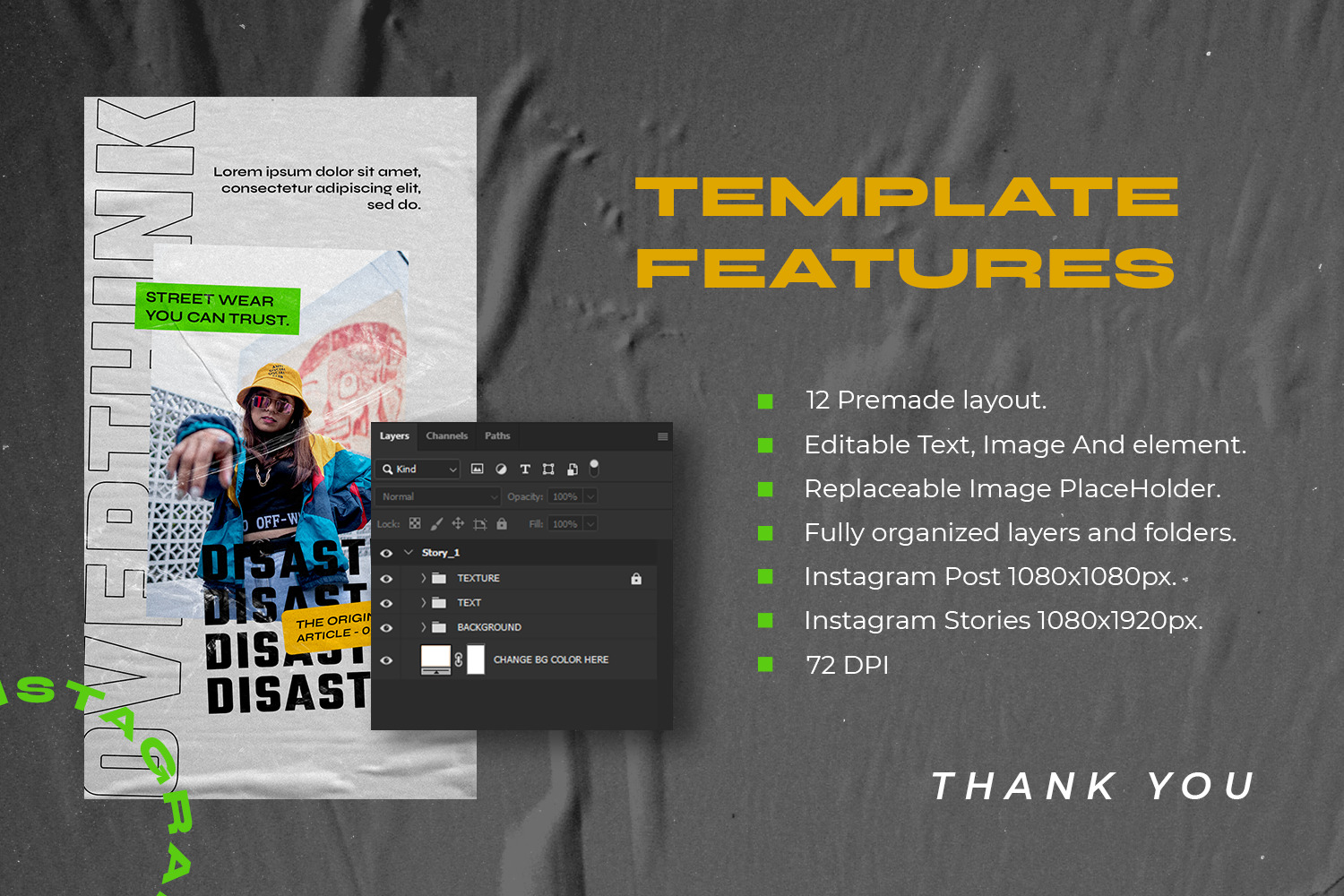 Hoshio Instagram Template Hoshio Instagram Template